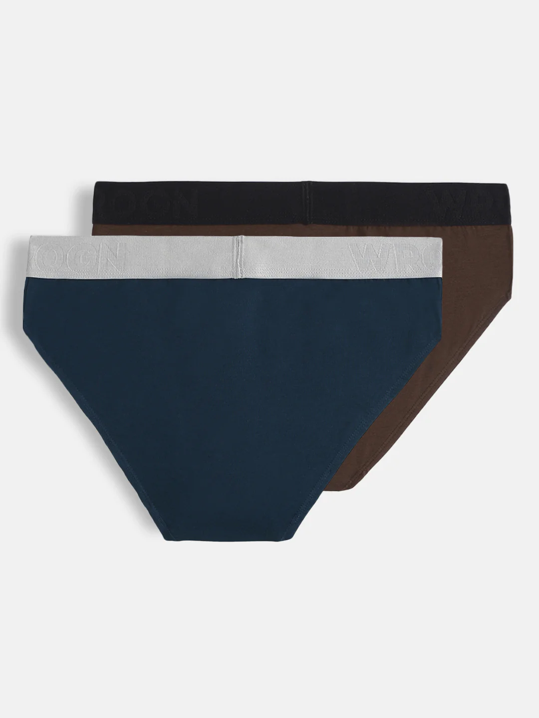 Soft Cotton Solid Pack of 2 Briefs - Image 2