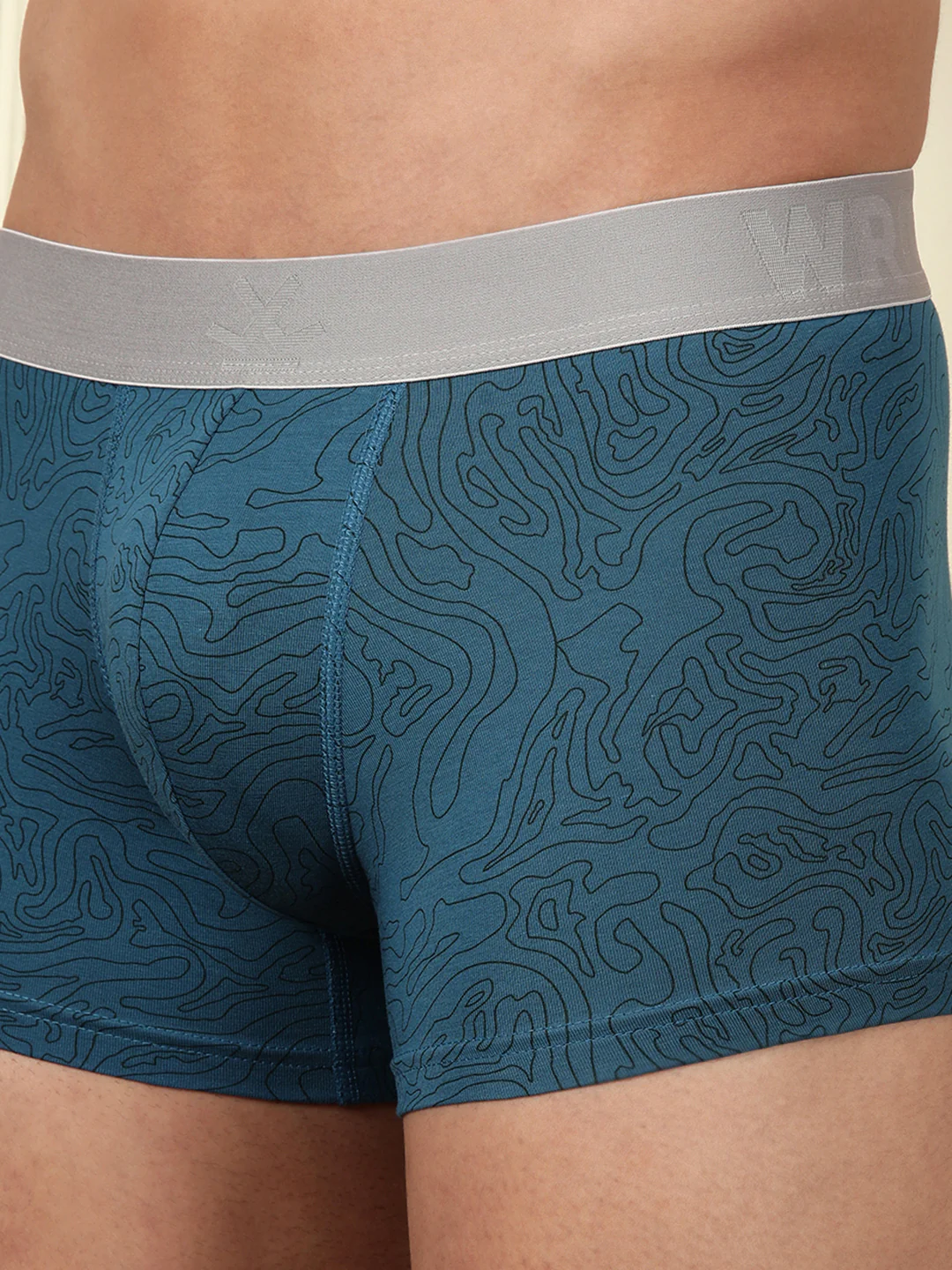 Soft Cotton Solids & Print 3-Pack Trunks - Image 8