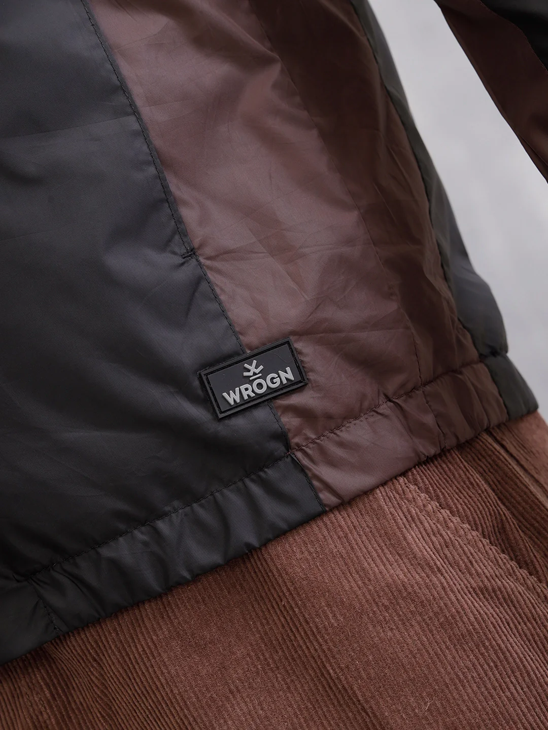 Soild Casual Bomber Jacket | Black - Image 5