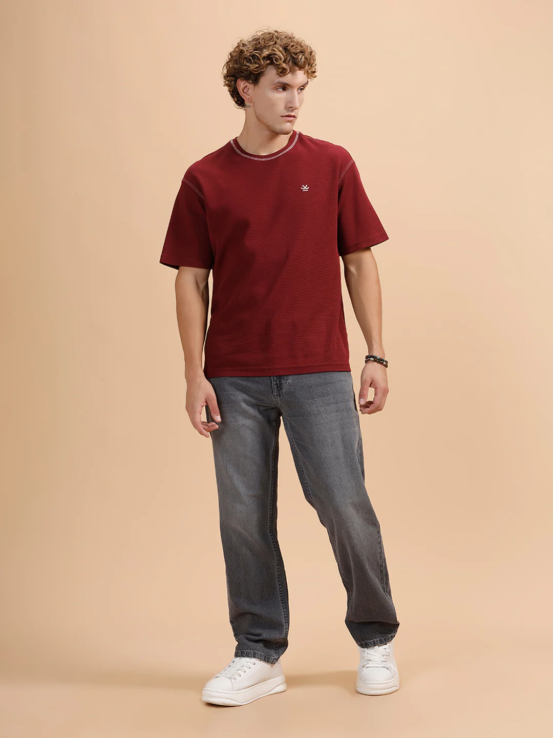 Heavy Fade Anti Fit Jeans | Grey - Image 3