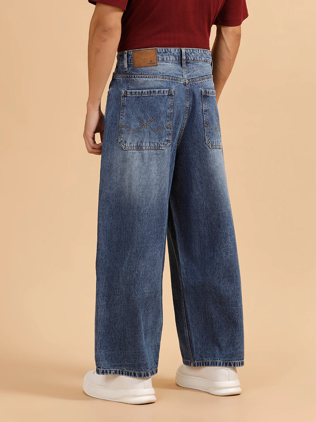 Casual Baggy Fit Jeans | Blue - Image 3