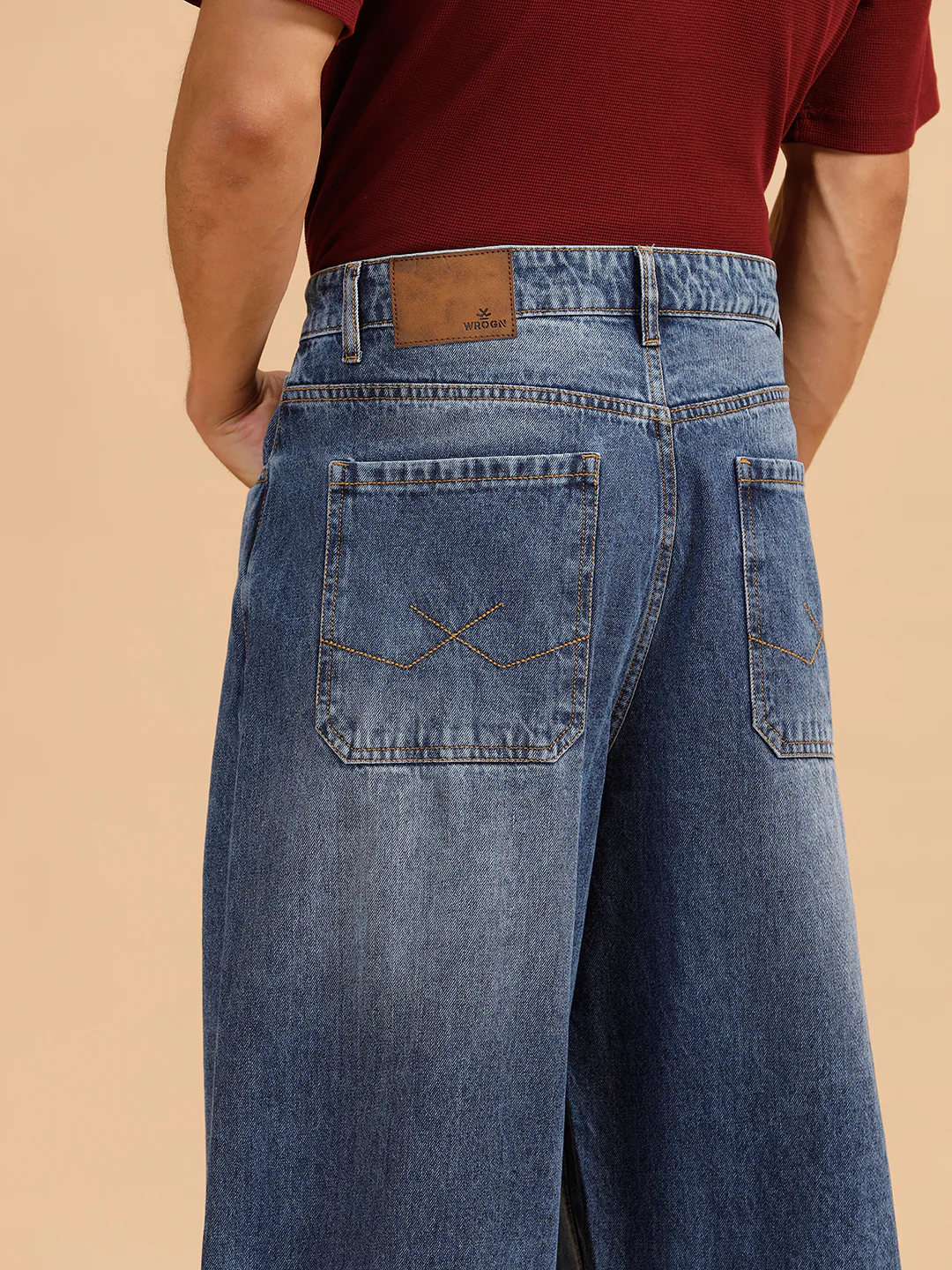 Casual Baggy Fit Jeans | Blue - Image 6