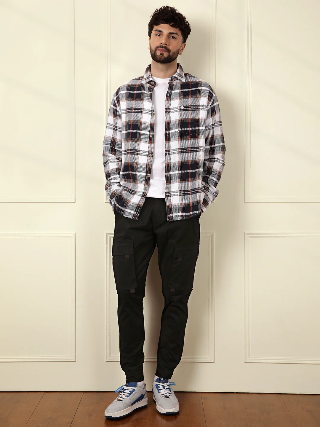 Solid Black Cargo Jogger - Image 2