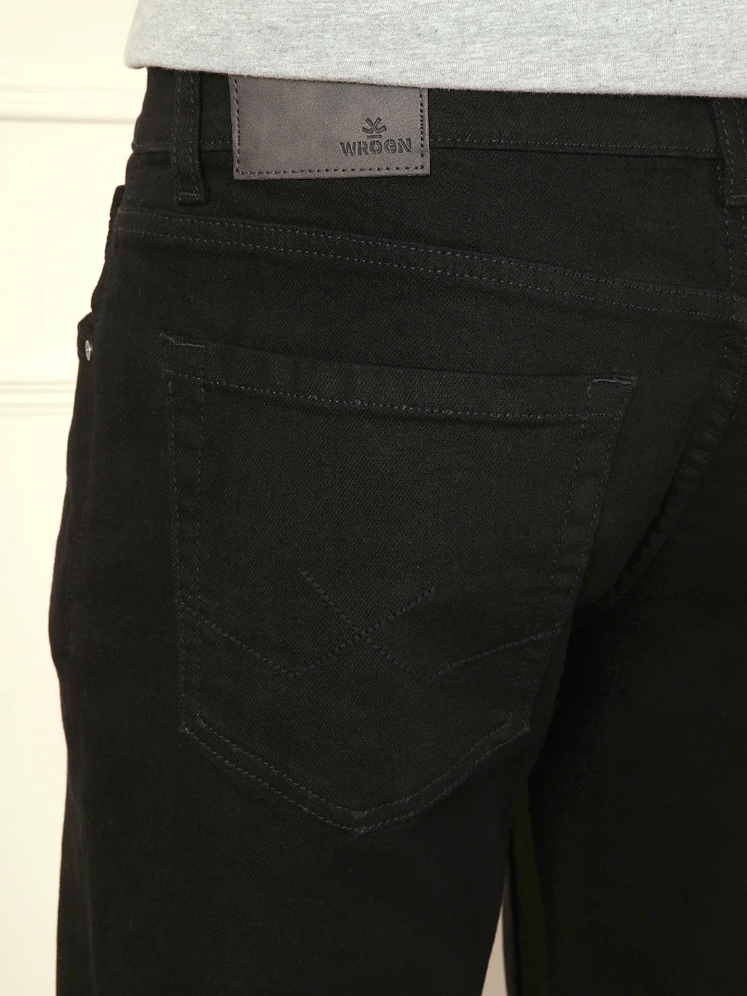 Solid Skinny Crop Jeans | Black - Image 6
