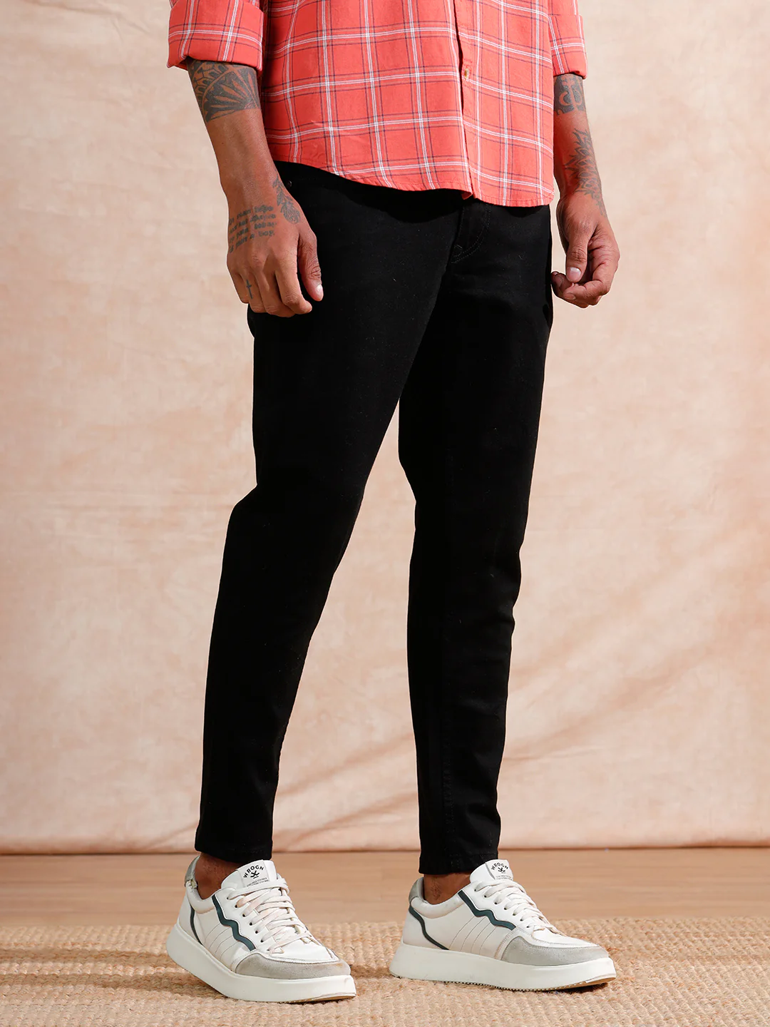 Solid Look Skinny Jeans | Black - Image 4