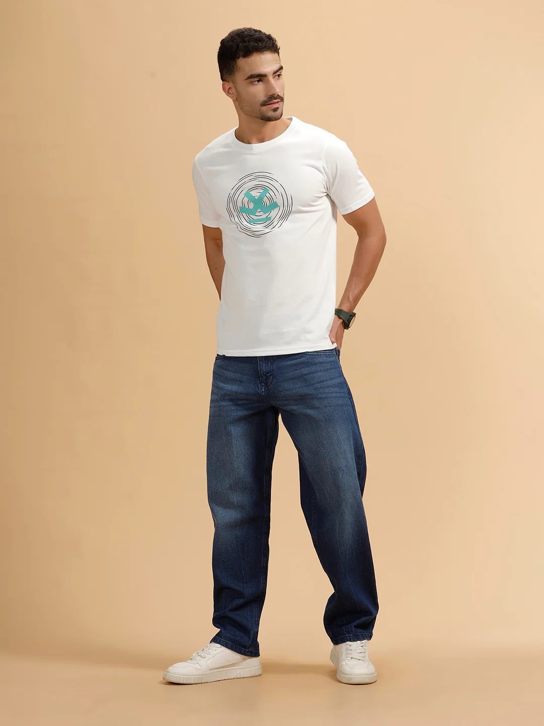 Casual Loose Fit Jeans | Blue - Image 2