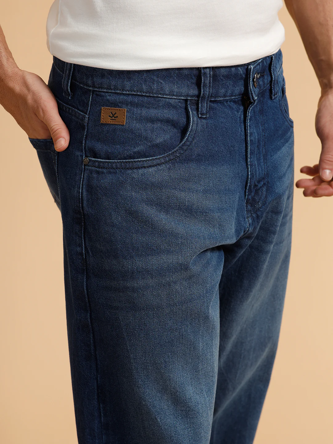 Casual Loose Fit Jeans | Blue - Image 6
