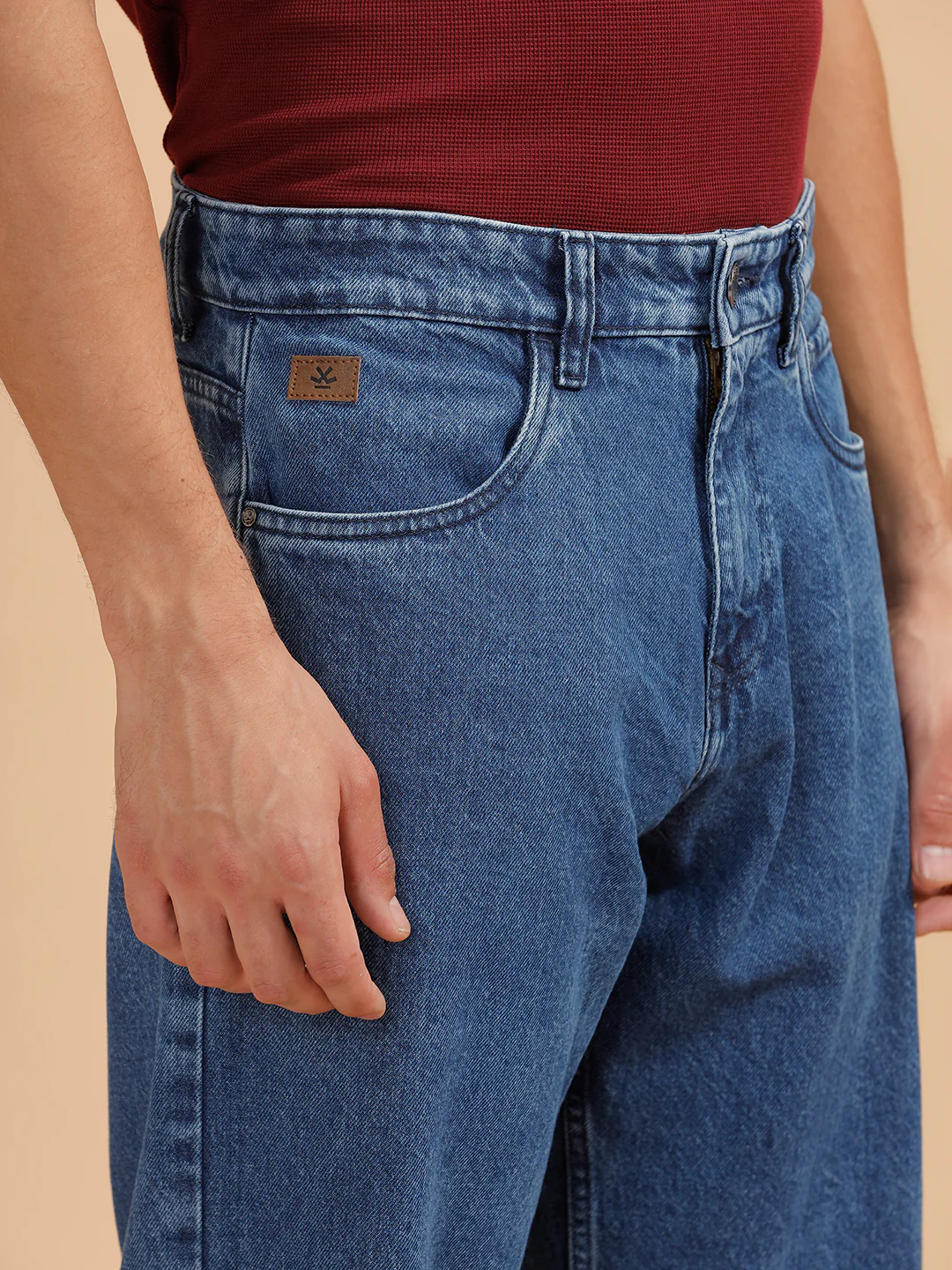 Casual Loose Fit Jeans | Light Blue - Image 5