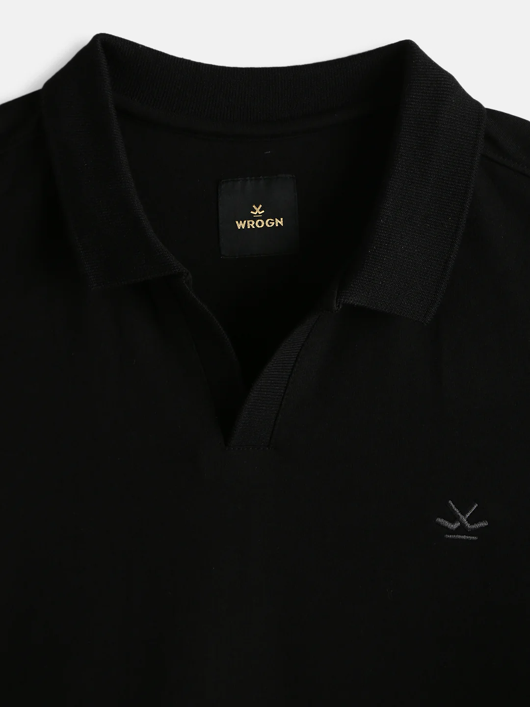 Solid Oversized Fit T-Shirt | Black - Image 3