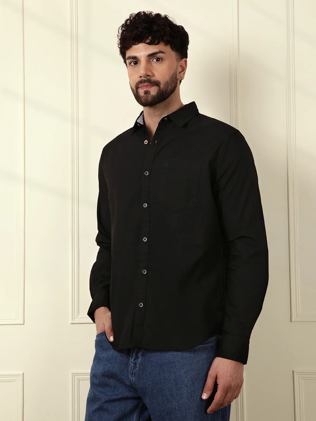 Solid Premium Cotton Shirt - Image 4