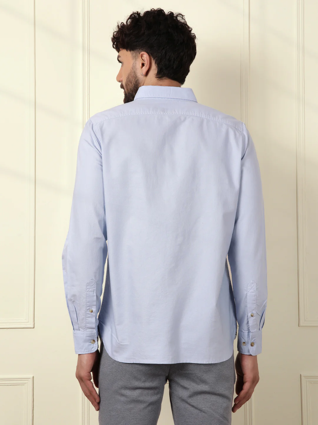 Solid Rare Blue Shirt - Image 3