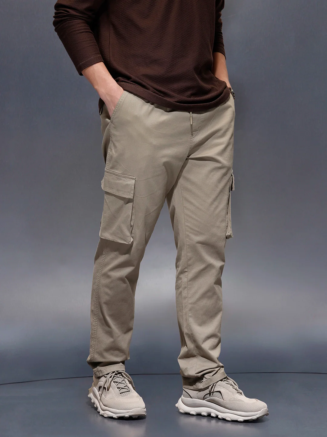 Straight Fit Joggers  | Olive - Image 4