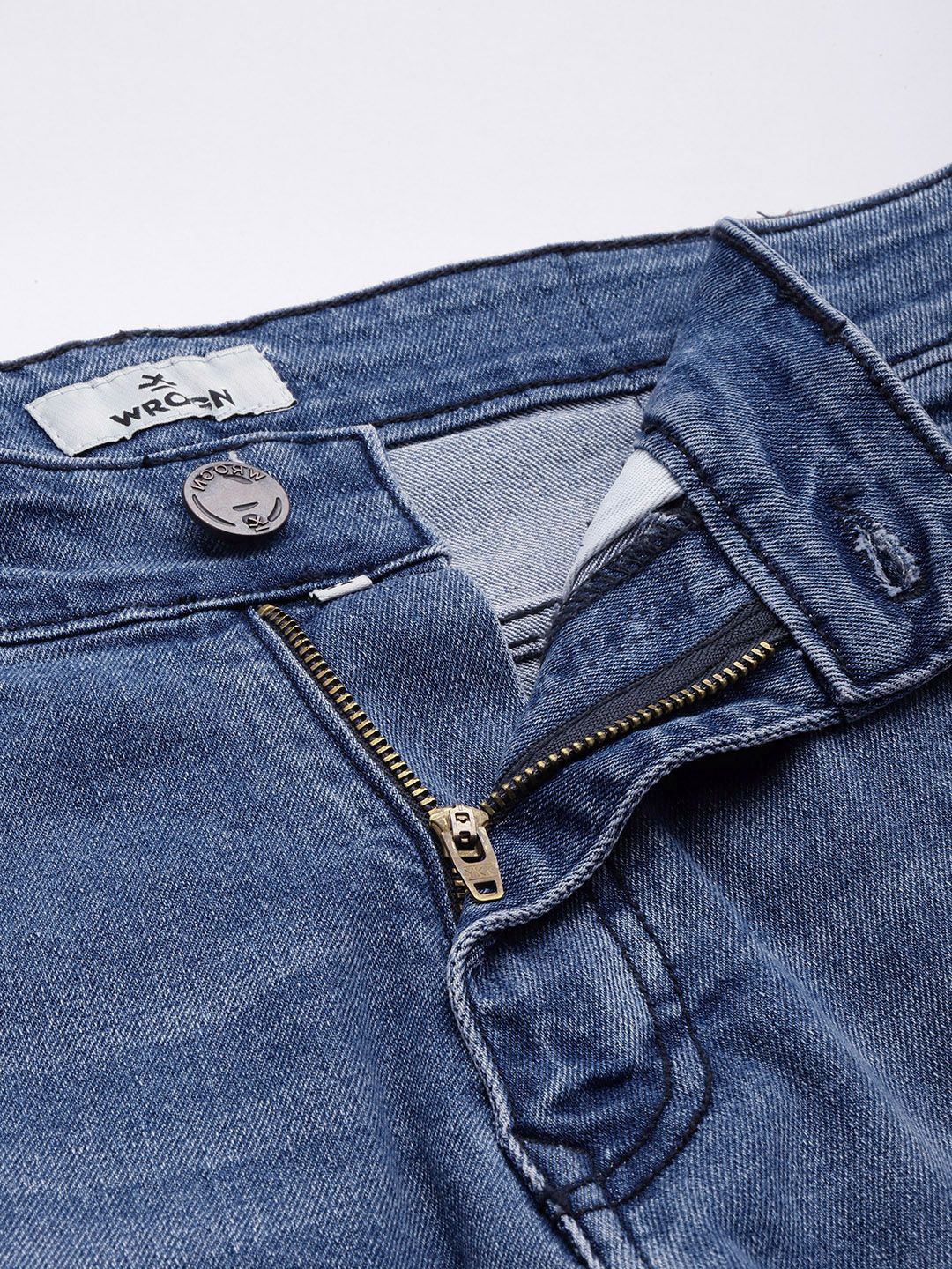 Striking Slim Fit Mid-Rise Light Fade  Jeans - Image 5