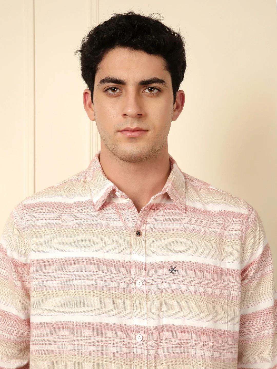 Striped Comfort Cotton Shirt - Image 5
