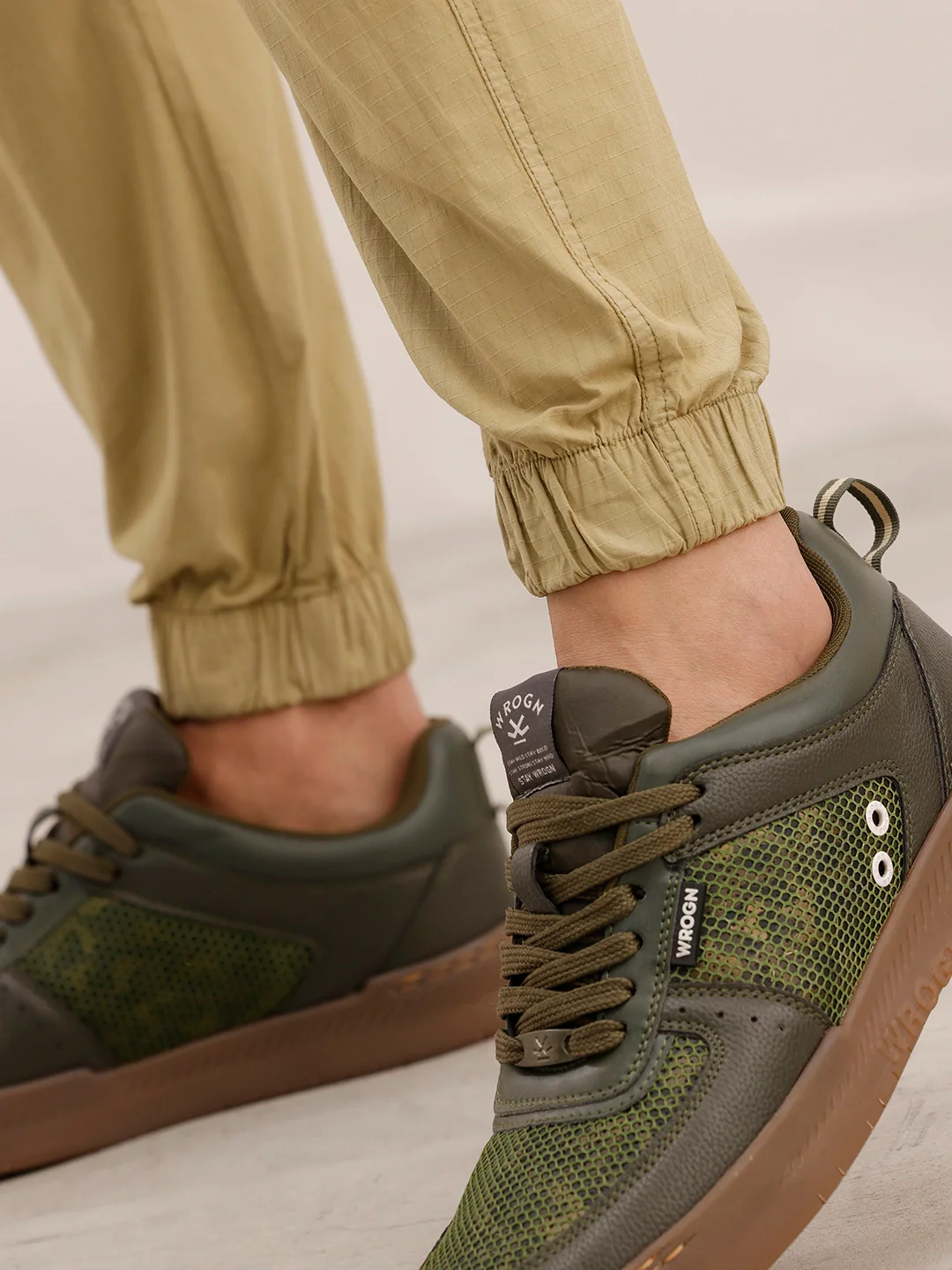 Textured Cargo Jogger | Khaki - Image 6