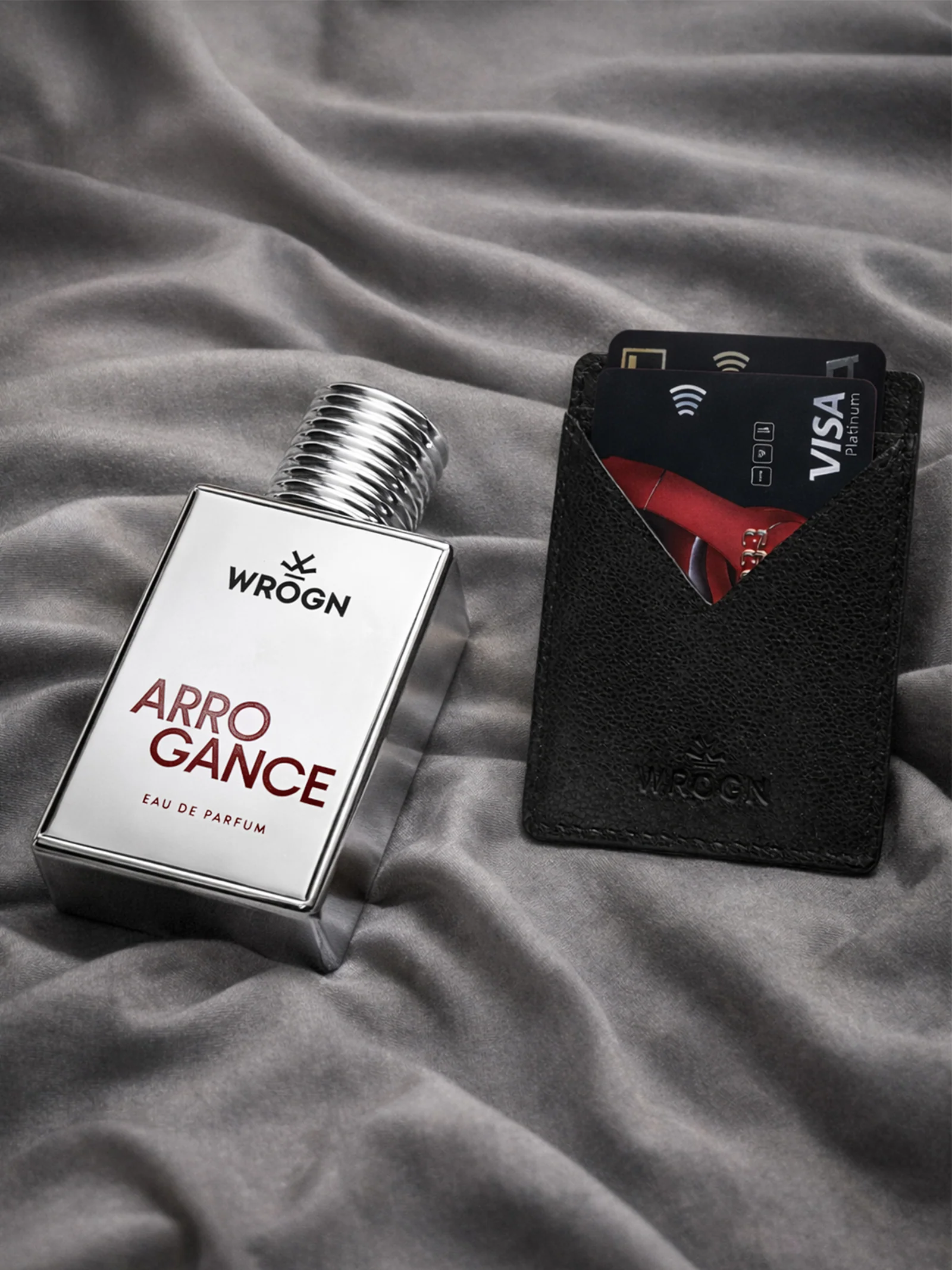 The Statement Gift Set - Perfume, Dog Tag & Card Holder Combo - Image 3