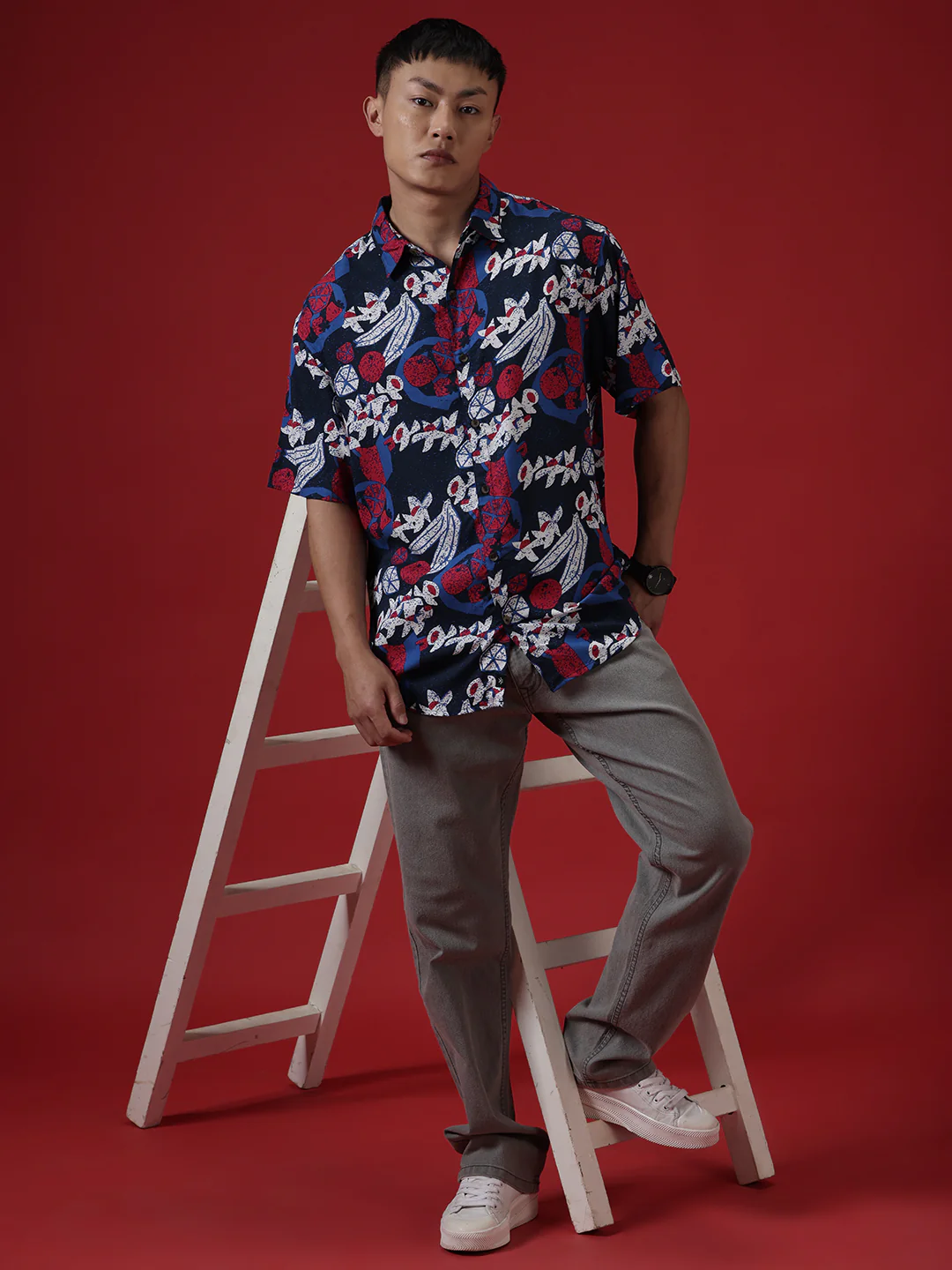 Tropical Bliss Viscose Shirt - Image 3