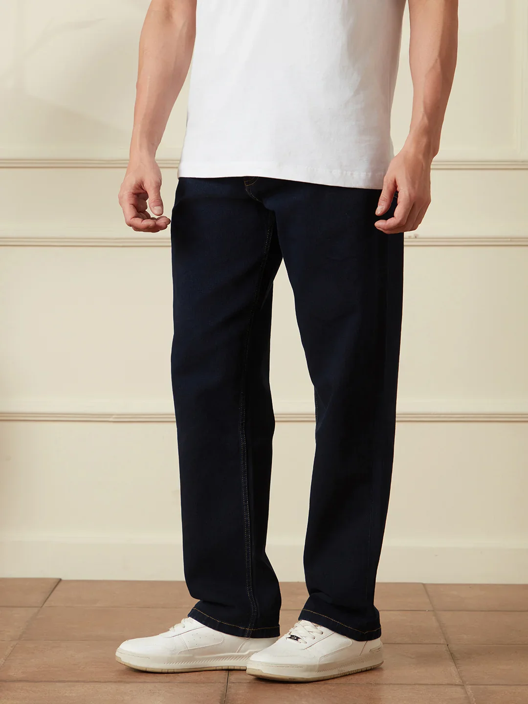Darkstone Anti Fit Jeans | Dark Blue - Image 4