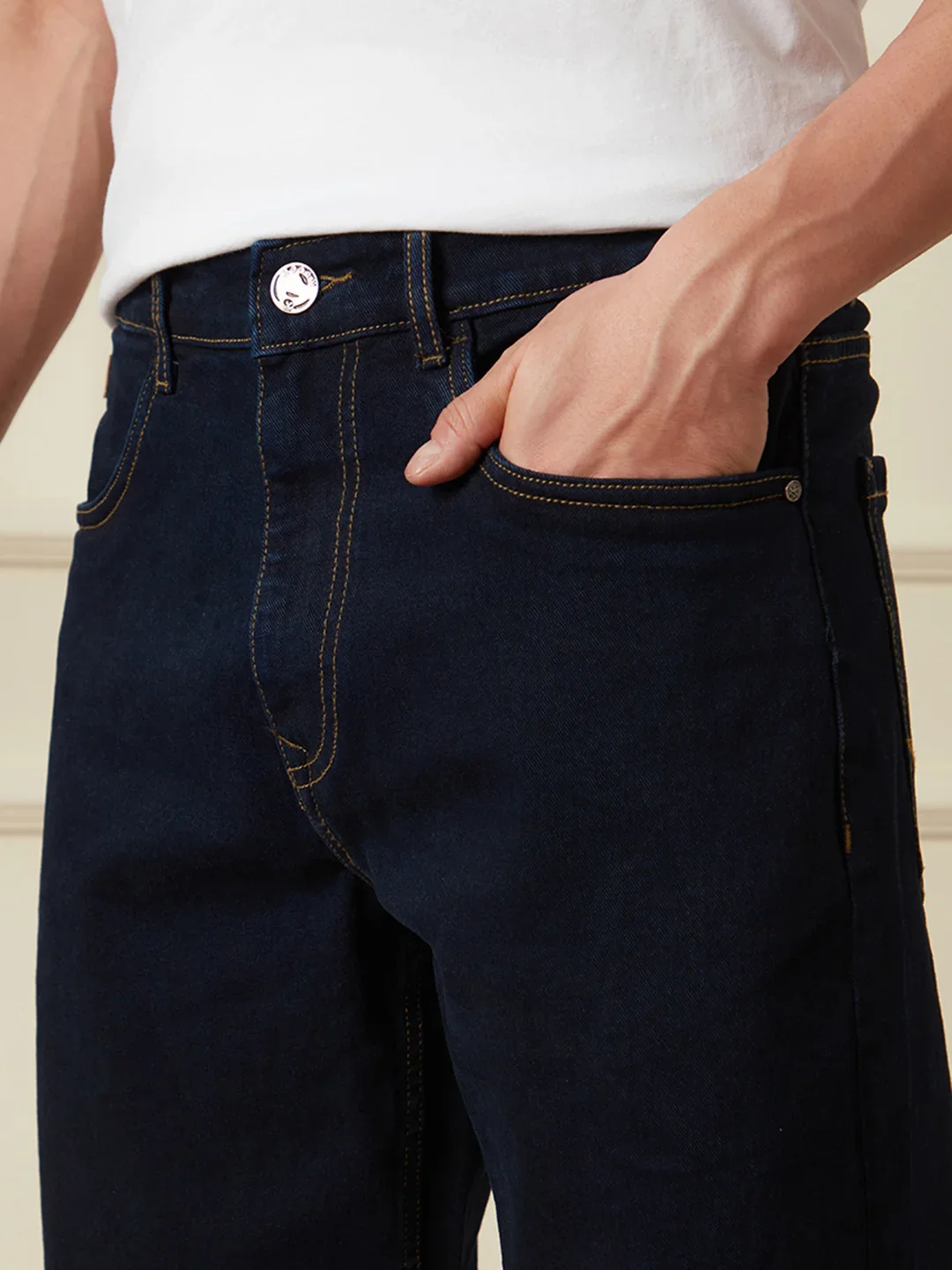 Darkstone Anti Fit Jeans | Dark Blue - Image 5