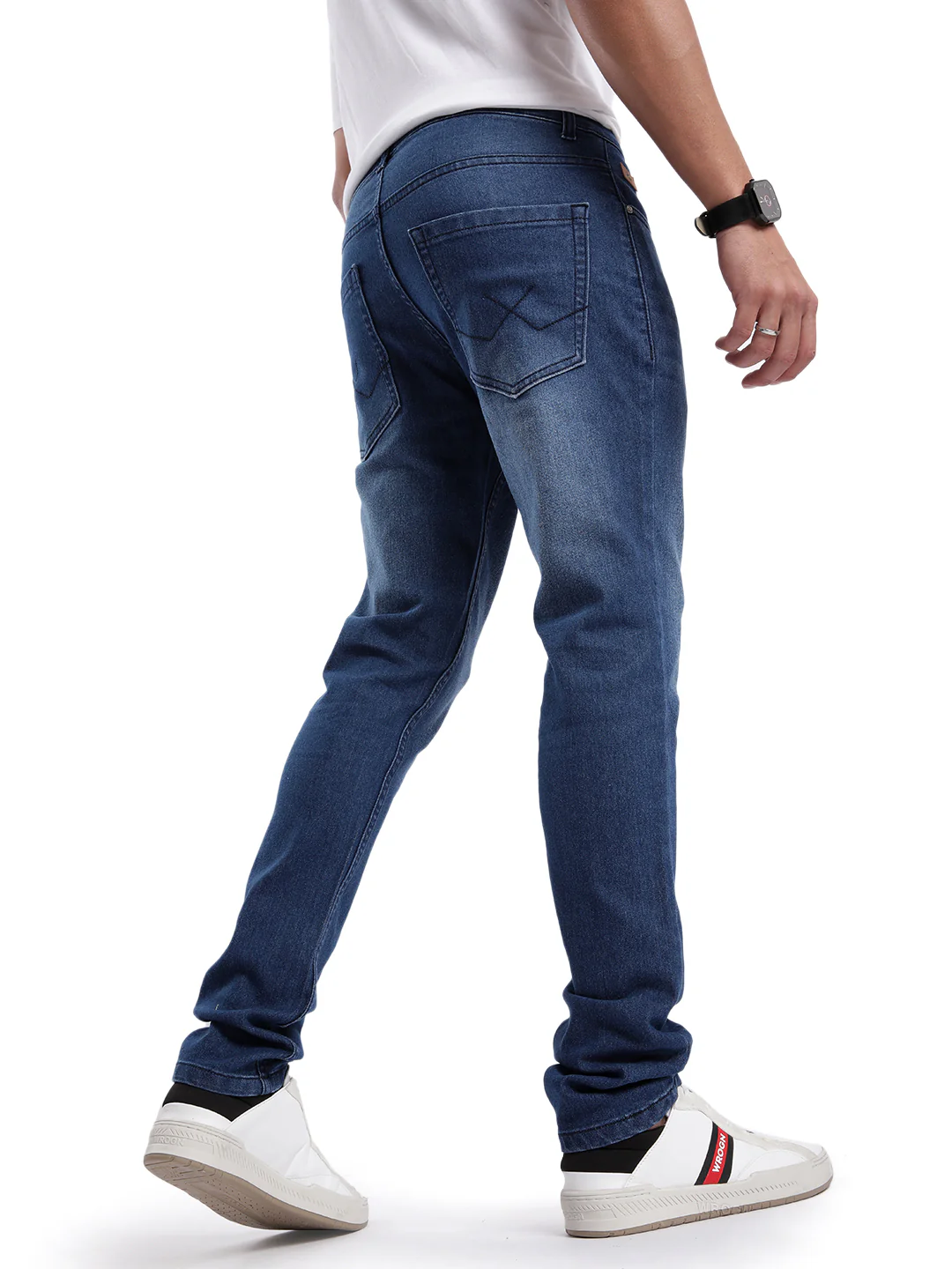 Urban Dark Stone 5 Pocket Jeans - Image 3