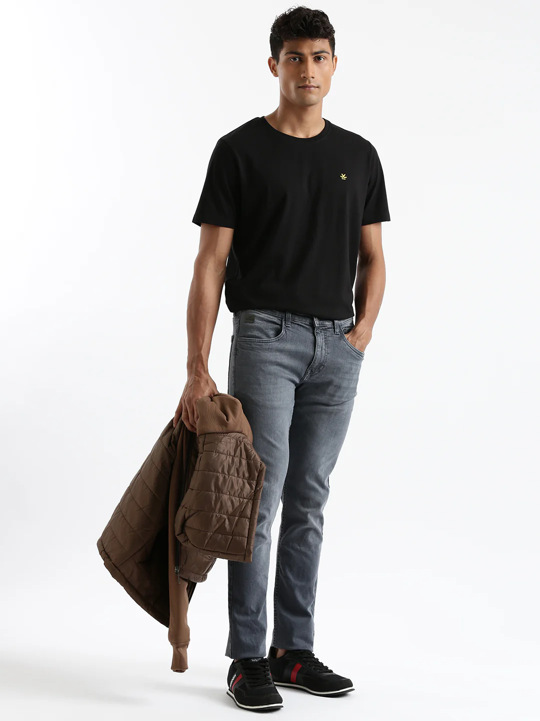 Urban Grey Slim Fit Jeans - Image 2