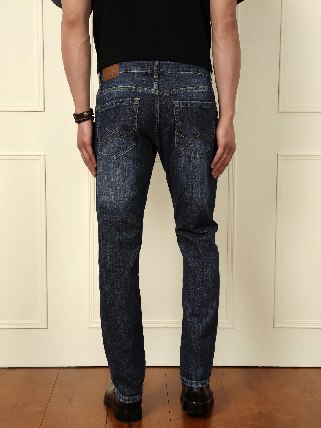 Faded Slim Fit Jeans | Blue - Image 3