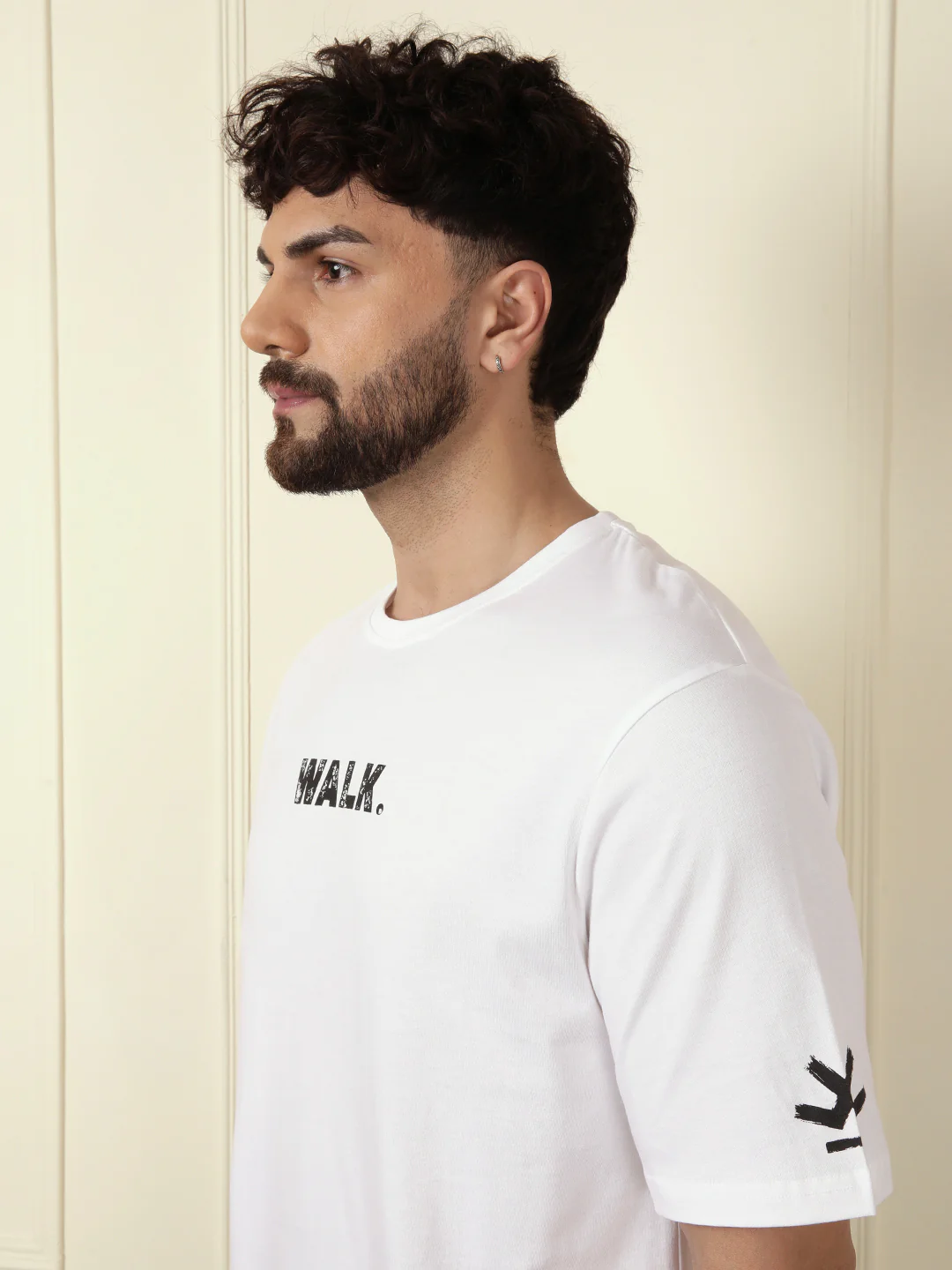 Walk Wrogn White T-Shirt - Image 5