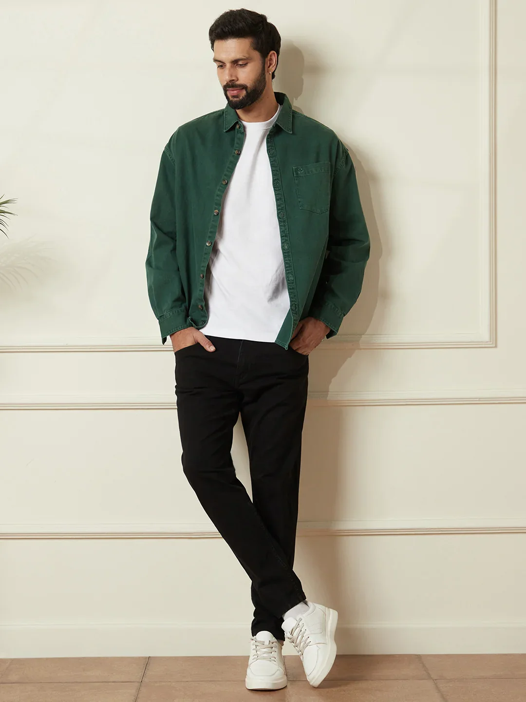 Casual Skinny Crop Jeans | Black - Image 2