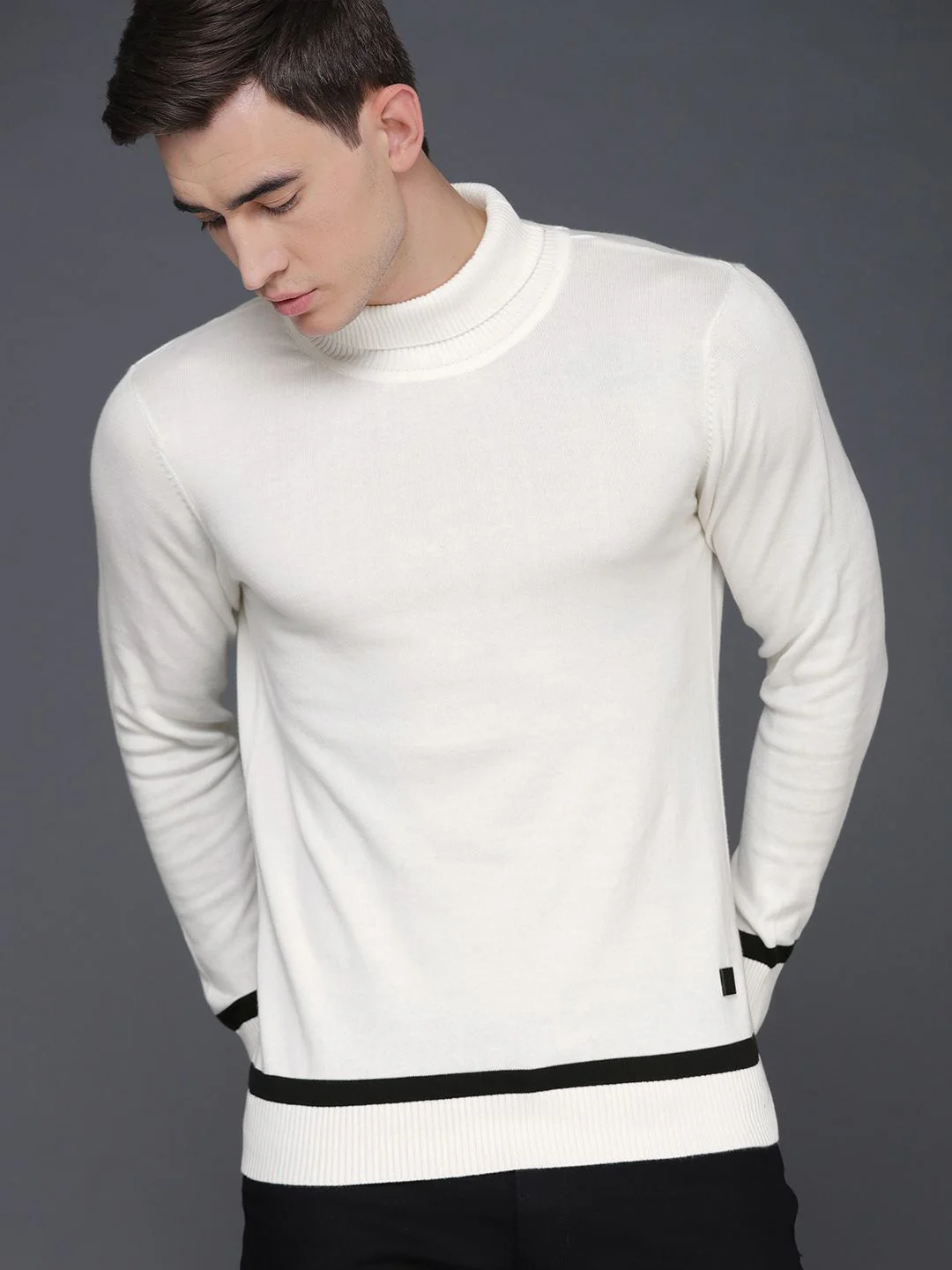 White Turtle Neck Sweater - Image 7