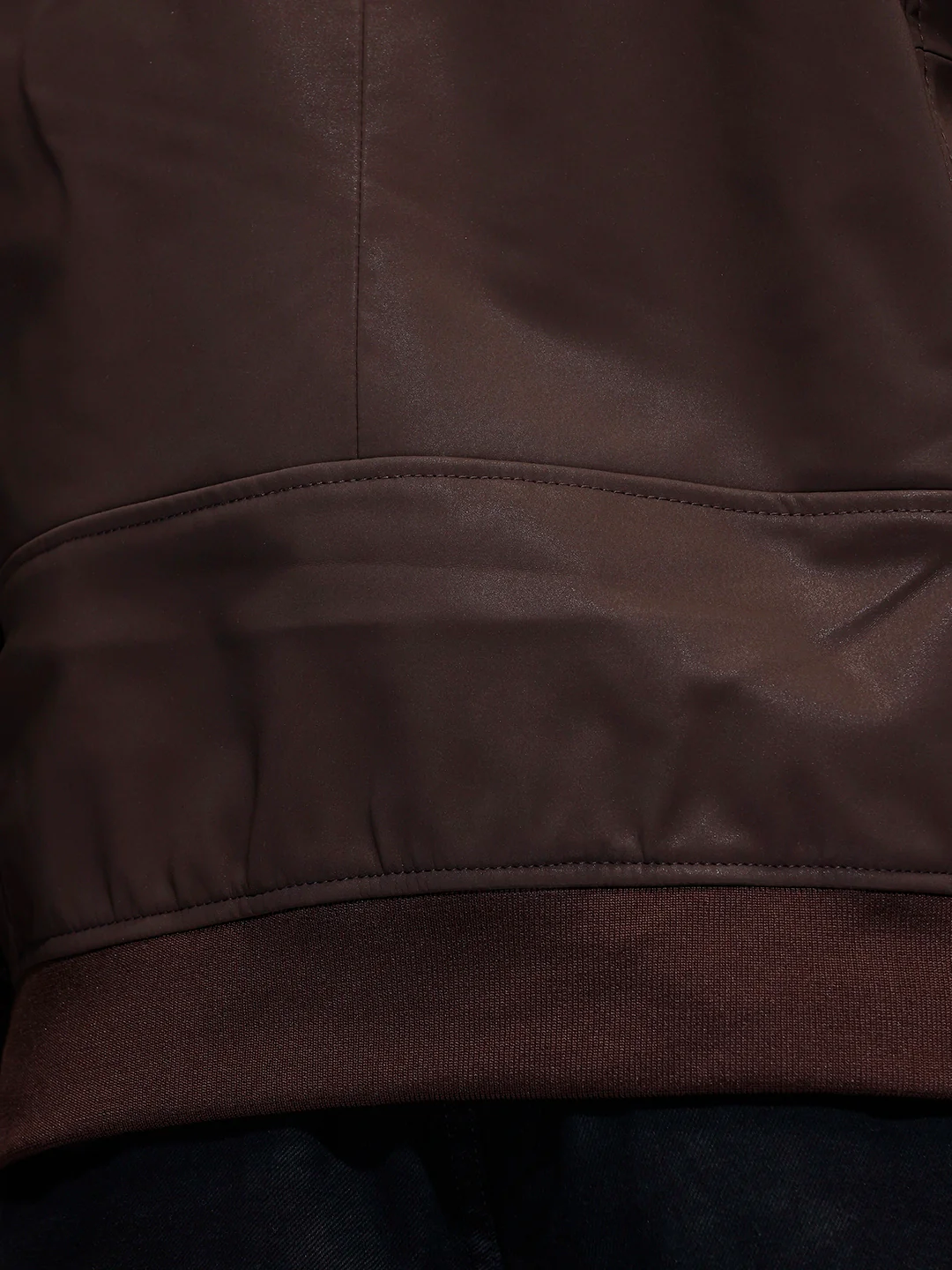 Wrogn Branded Men's Varsity Inspired Jacket  |  Brown - Image 5