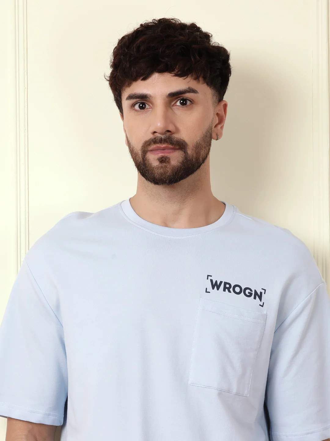Heavy GSM Back Printed T-Shirt | Blue - Image 7