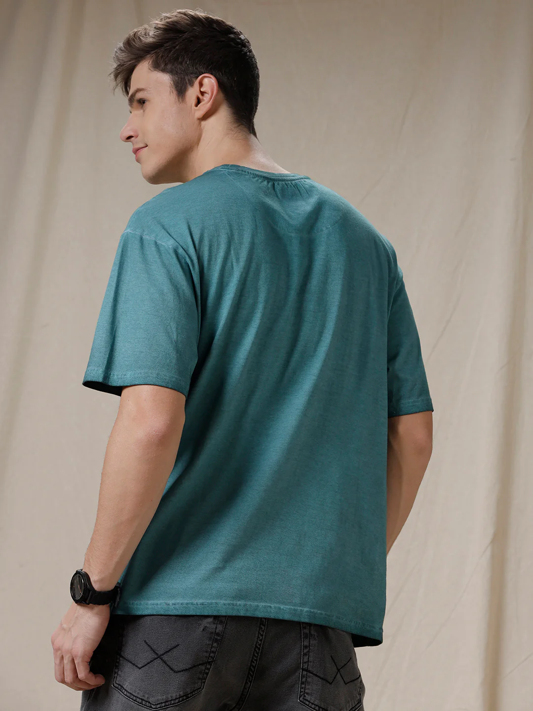 Wrogn Fade Oversized T-Shirt - Image 3