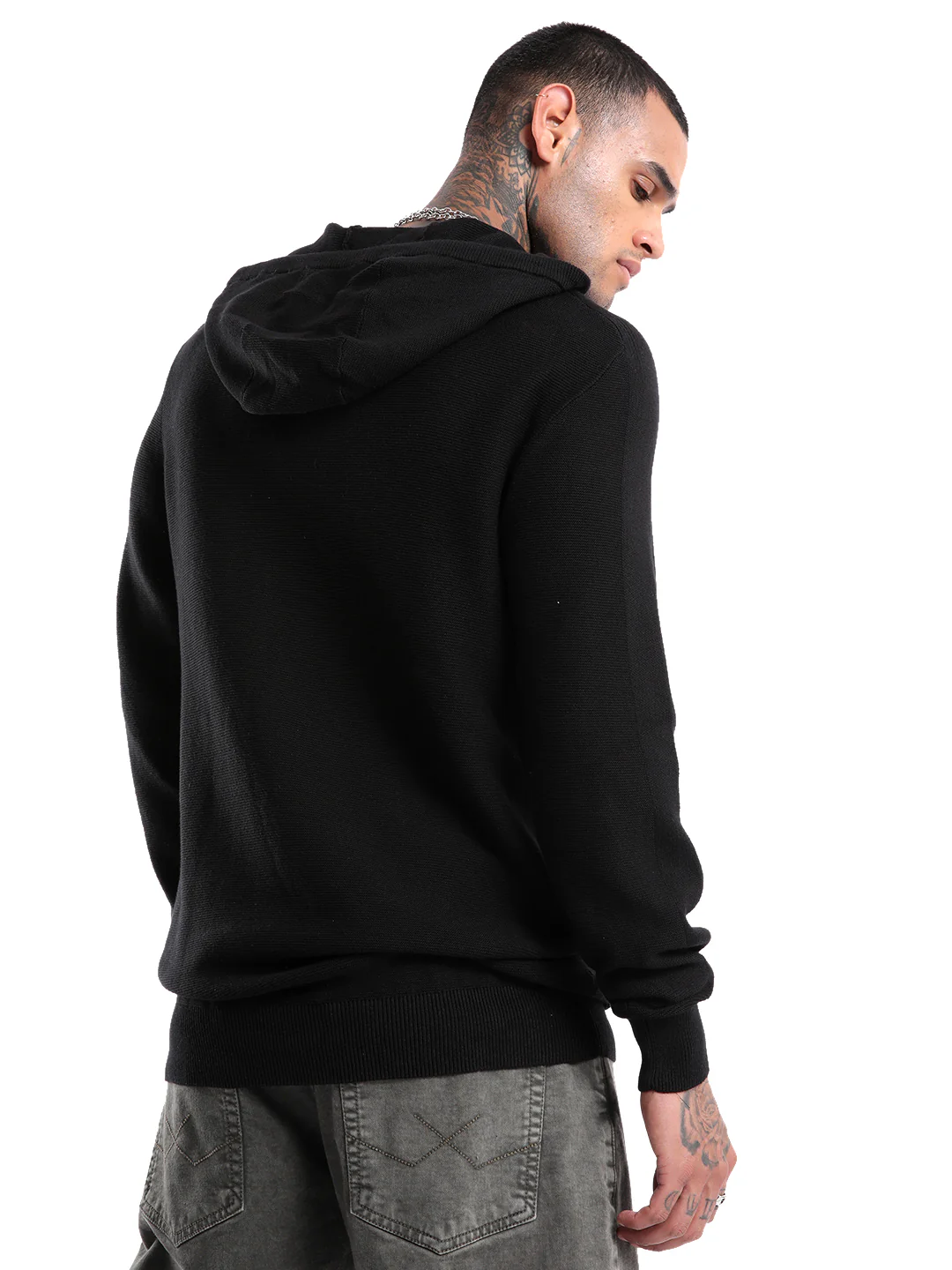 Wrogn Varsity Branded Hoodie - Image 3