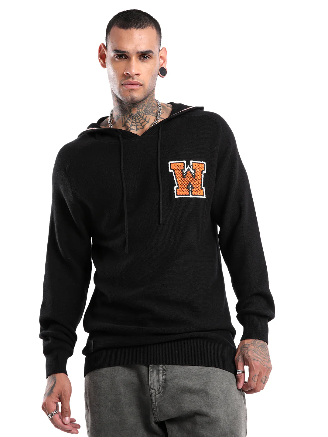 Wrogn Varsity Branded Hoodie - Image 6
