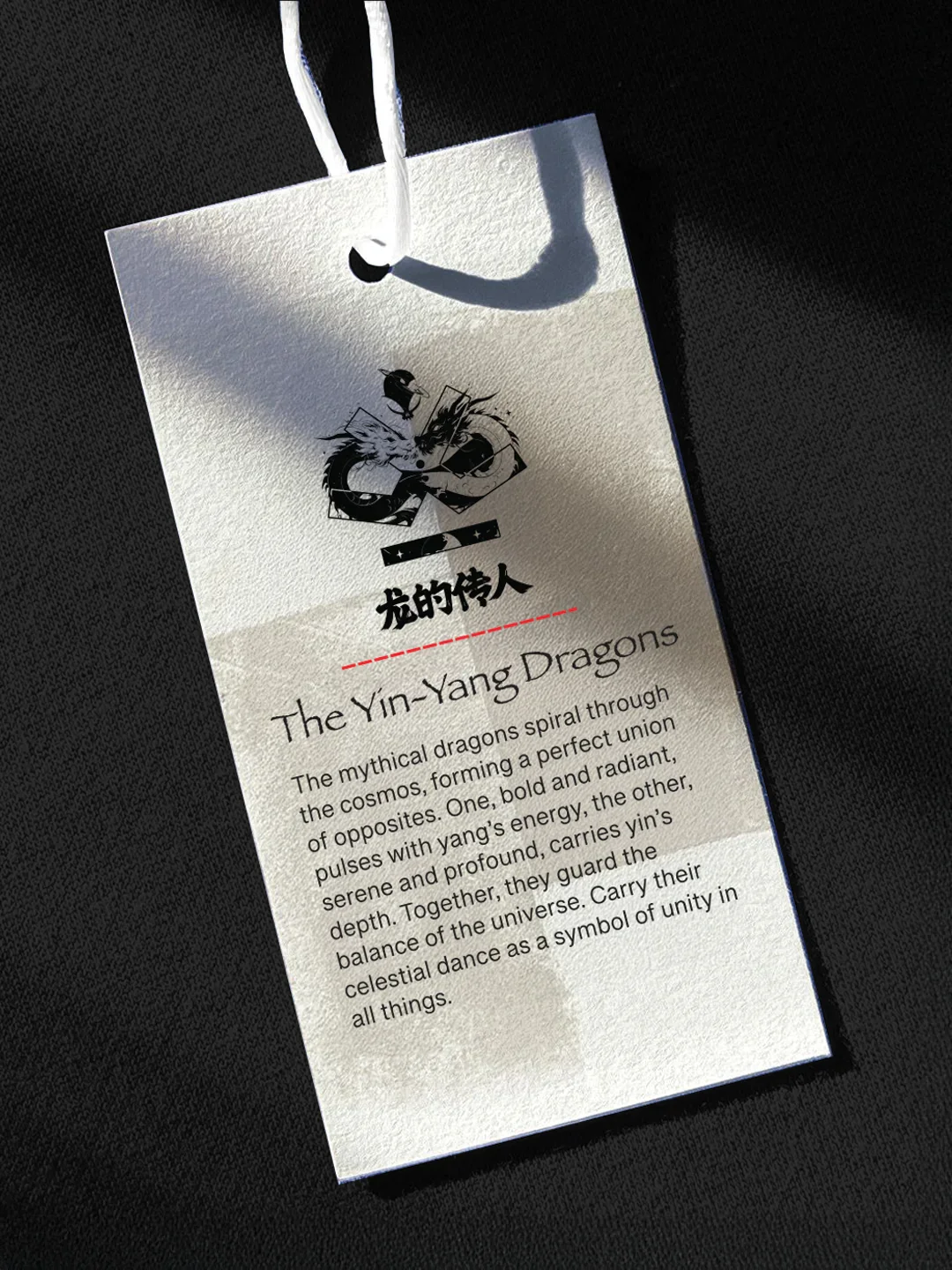 Wrogn X Aliens - The Yin-Yang Dragons | Black T-Shirt - Image 3