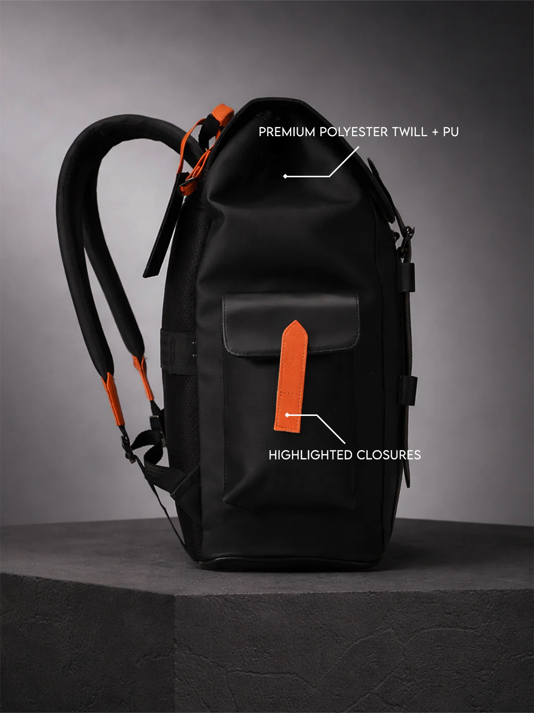 Wrogn x SRH Backpack I Black (40L) - Image 3