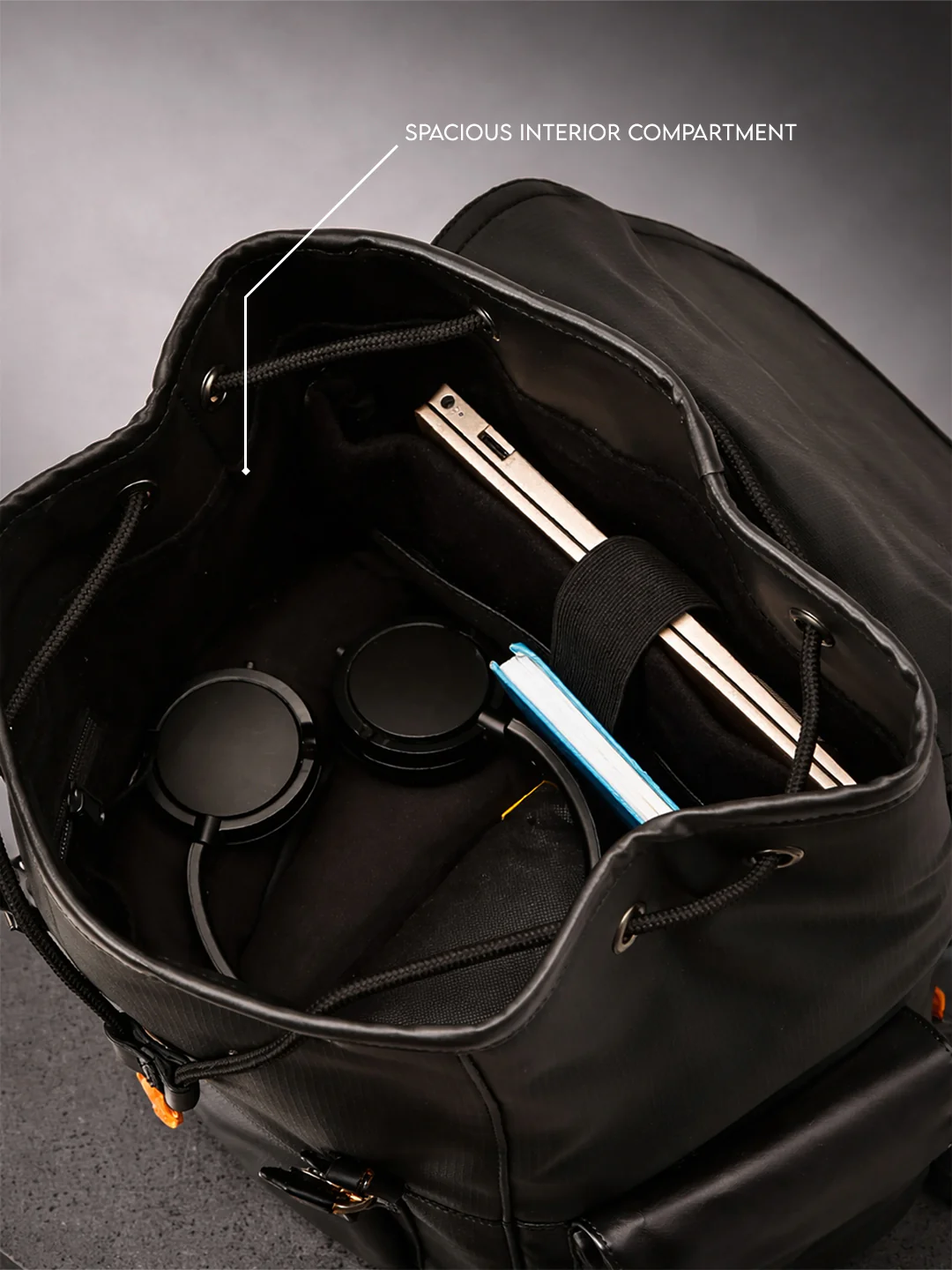 Wrogn x SRH Backpack I Black (40L) - Image 4