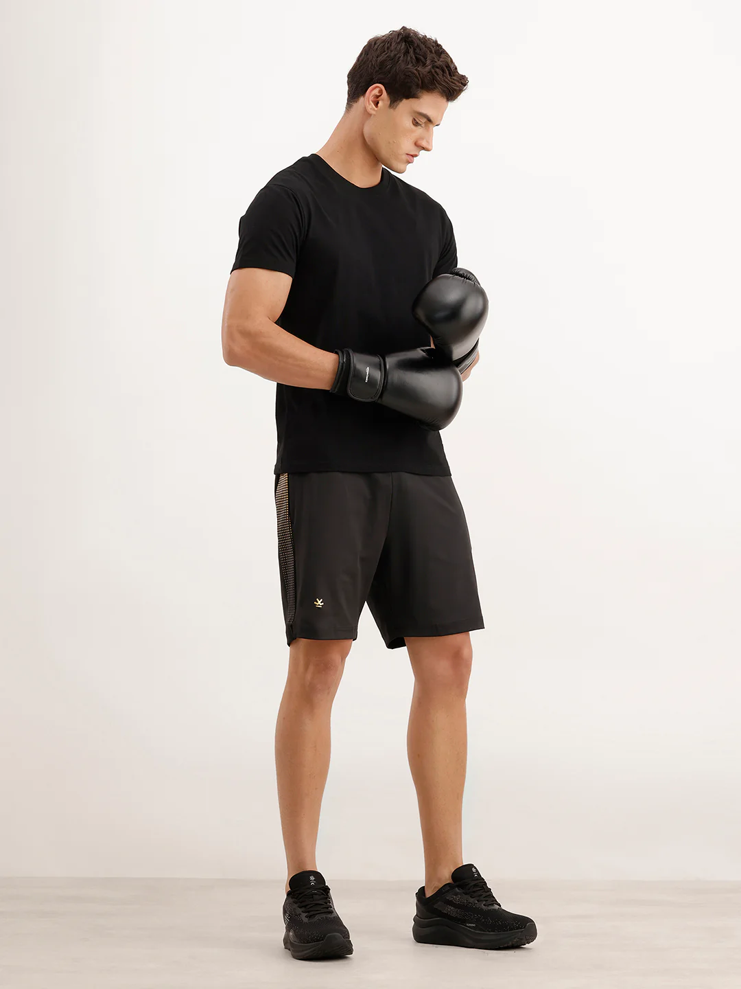 Wrogn x SRH Gym Shorts | Black - Image 3