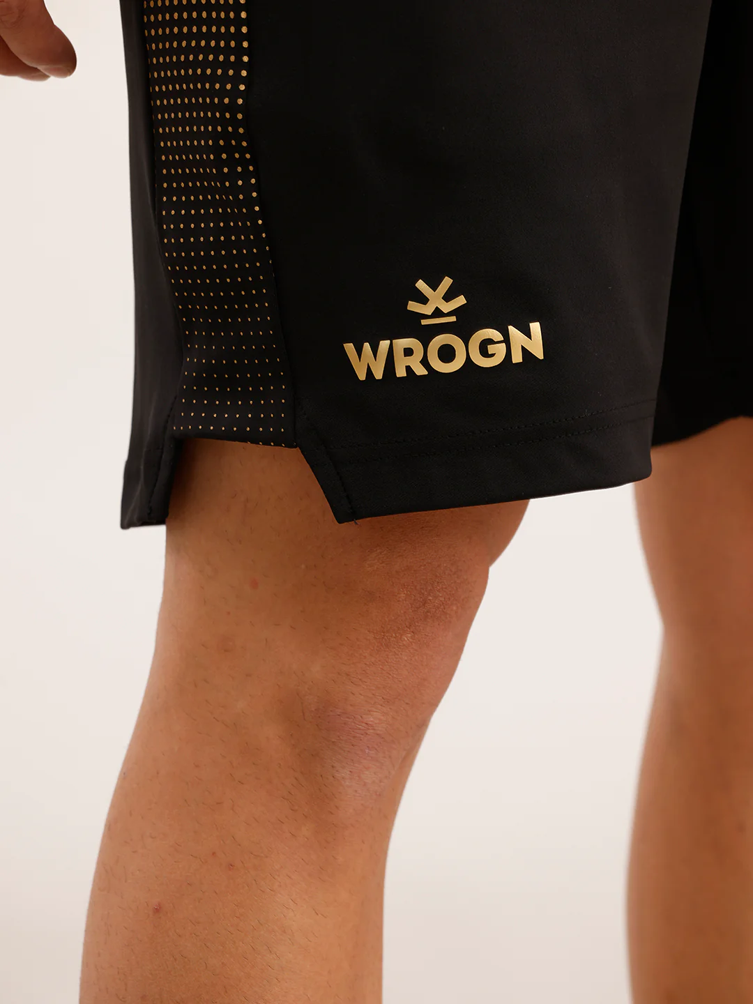 Wrogn x SRH Gym Shorts | Black - Image 6