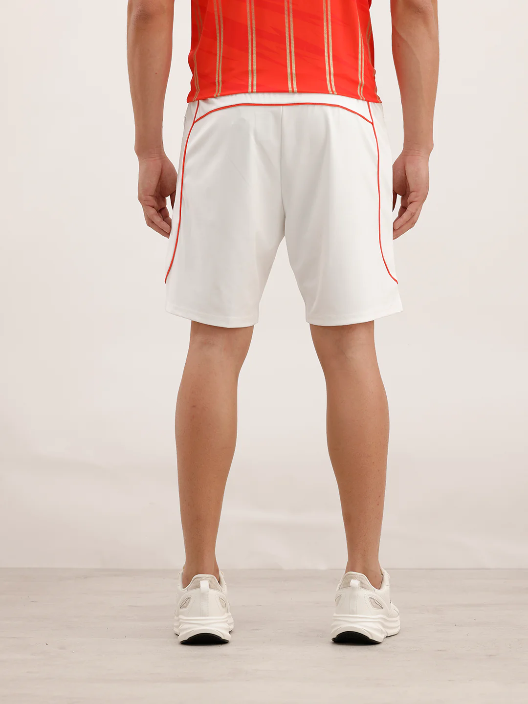 Wrogn x SRH Gym Shorts | White - Image 3