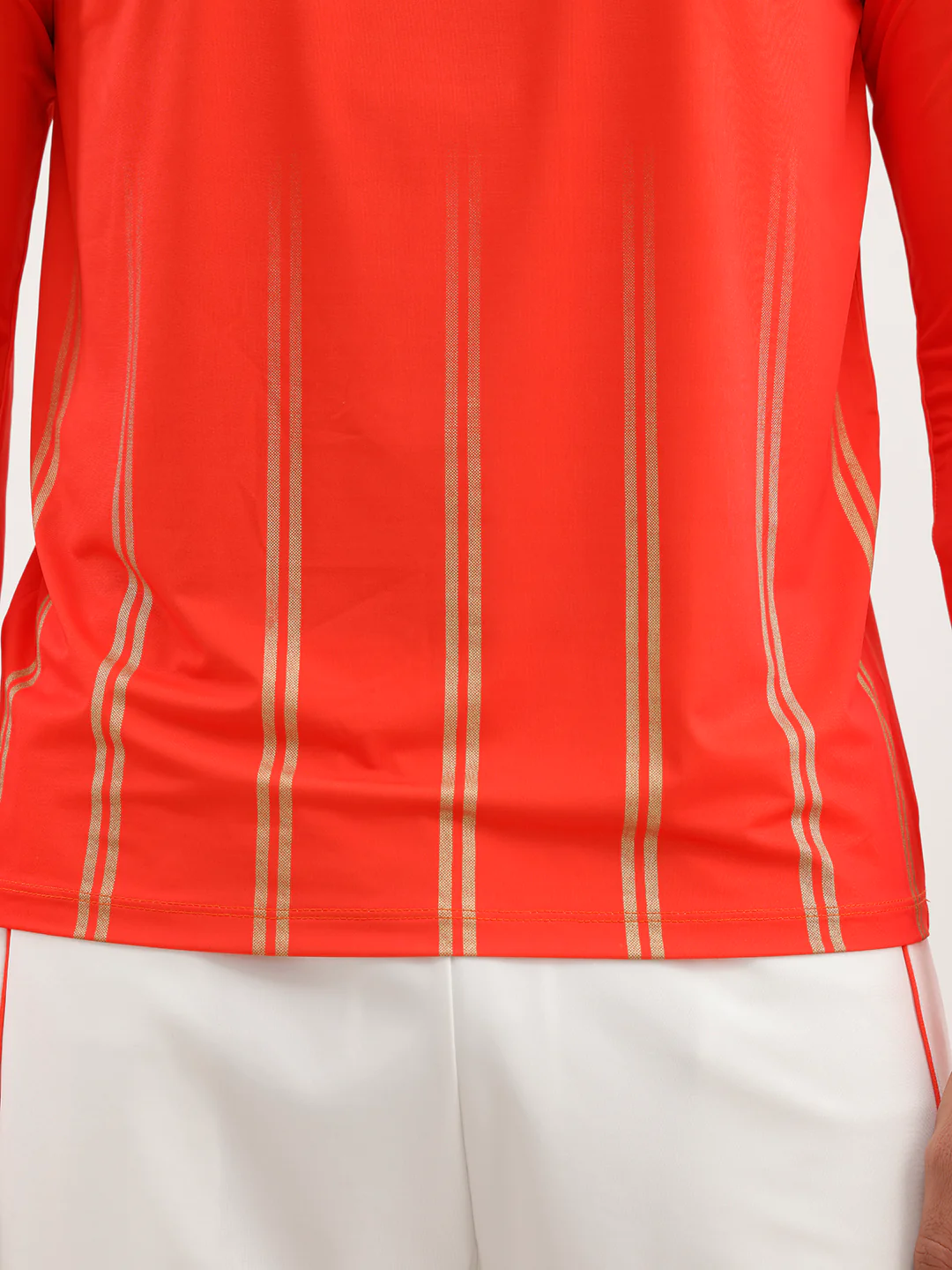 Wrogn x SRH Performance Quarter Zip T-Shirt | Orange - Image 7