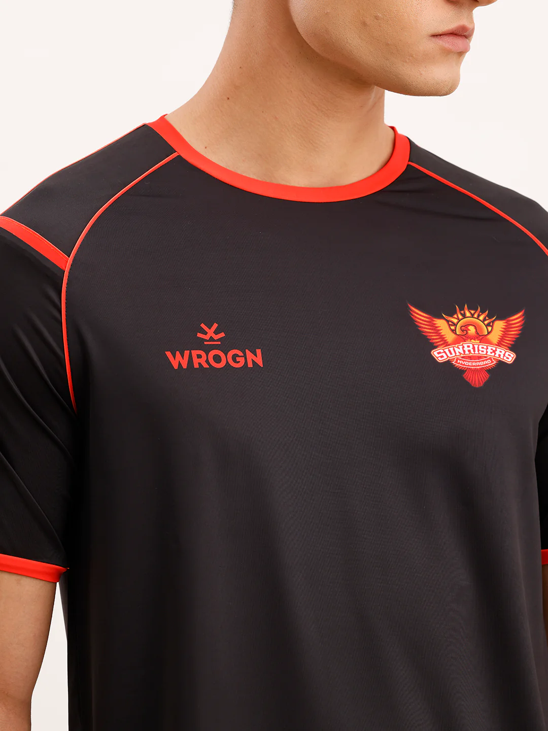 Wrogn x SRH Performance T-Shirt | Black - Image 5