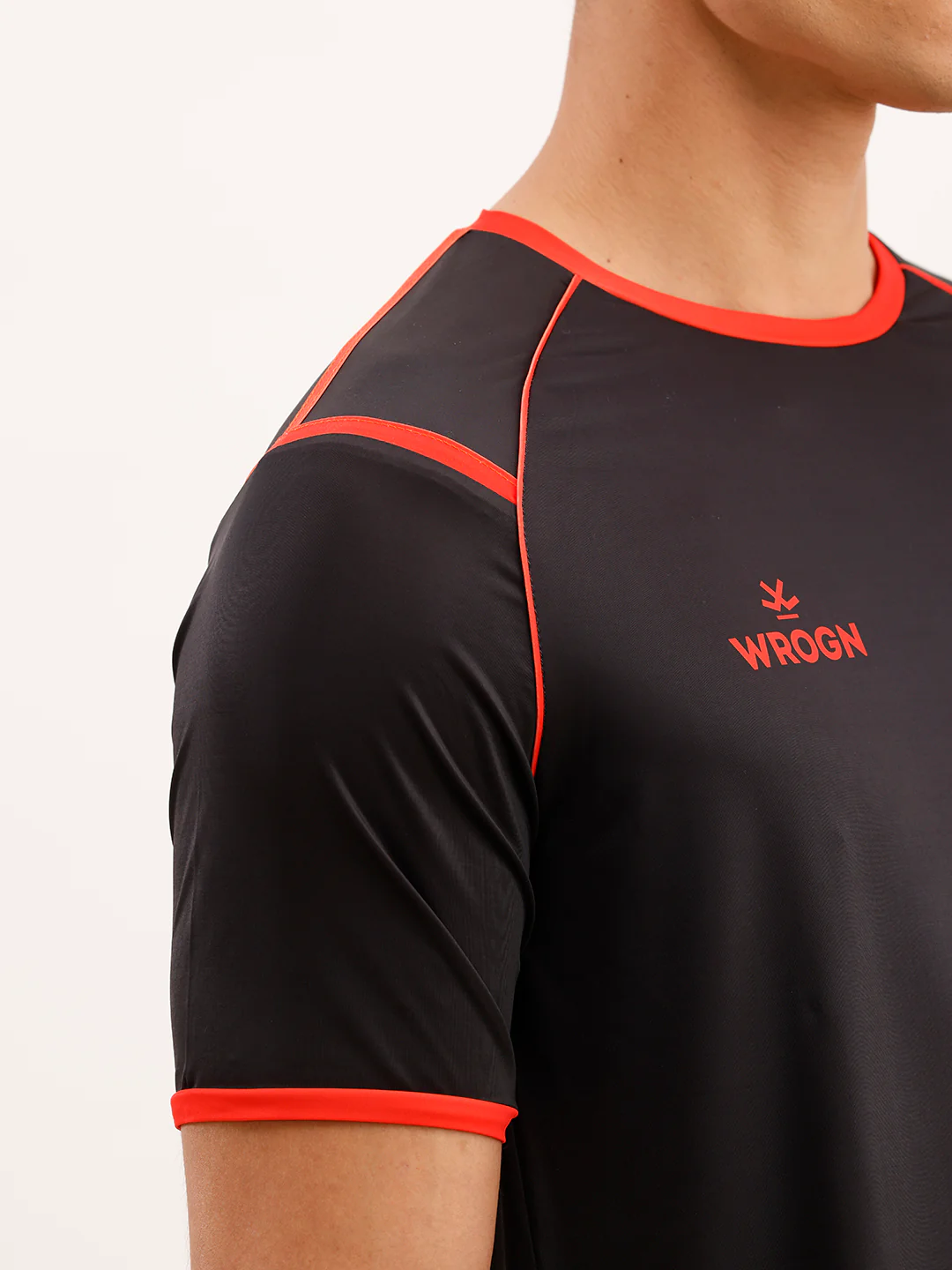 Wrogn x SRH Performance T-Shirt | Black - Image 6