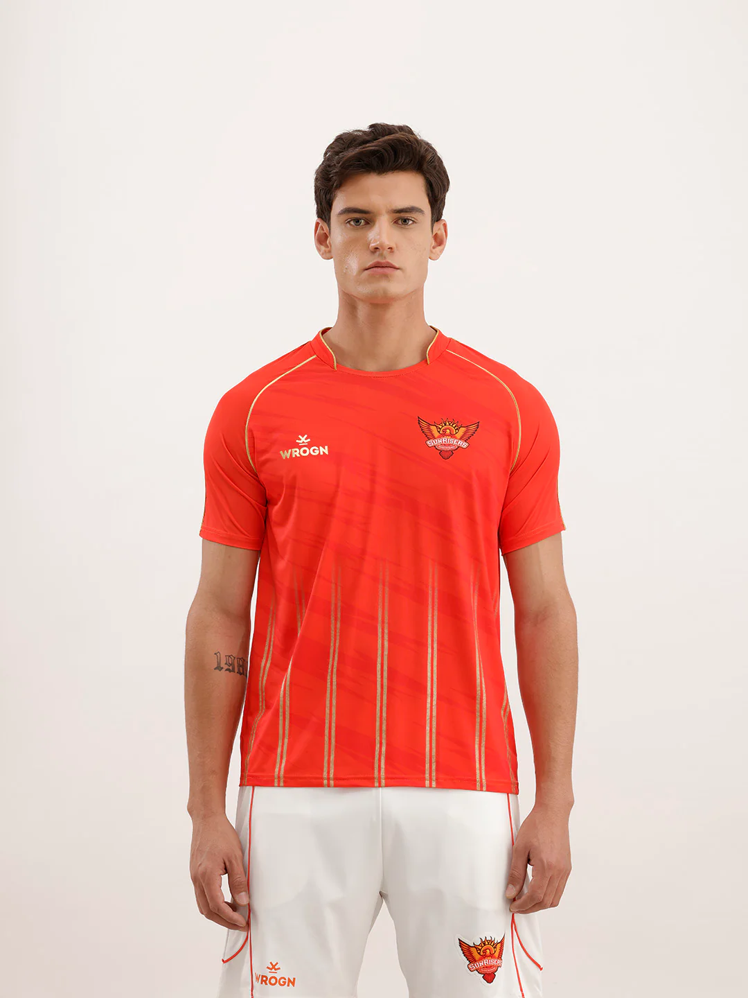 Wrogn x SRH Performance T-Shirt | Orange - Image 4