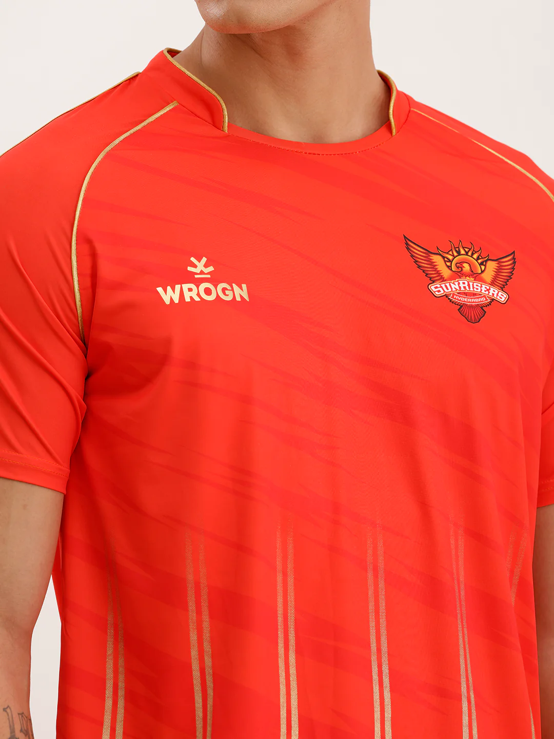 Wrogn x SRH Performance T-Shirt | Orange - Image 9
