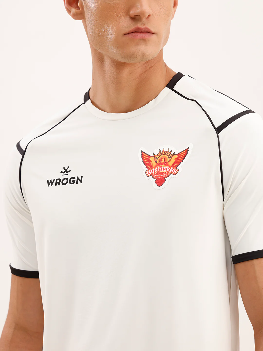 Wrogn x SRH Performance T-Shirt | White - Image 6