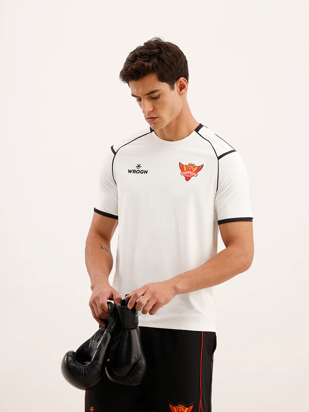 Wrogn x SRH Performance T-Shirt | White - Image 8