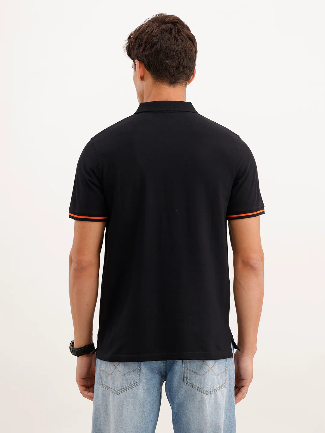 Wrogn x SRH Travel Polo | Black - Image 4