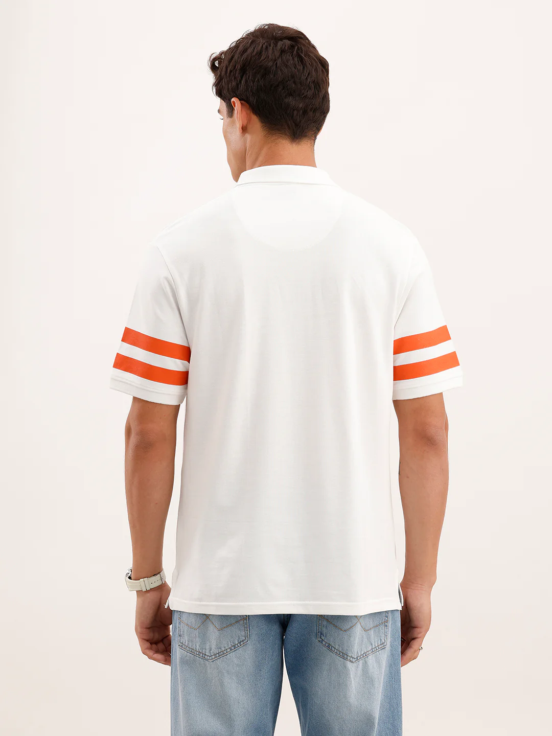 Wrogn x SRH Travel Polo | White - Image 3